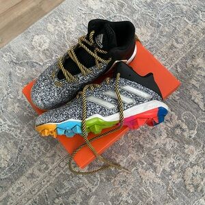 Adidas Freak Mid MD Football Cleats Black Multi Color